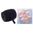 thumbnail image 4 of 109 Yarda Bandas Elásticas Cuerda 15mm Estiramiento Artesanía Cuerda Elástica Alta para Ropa Tejido Artesanía Costura DIY Banda Loop Línea Elástica Azul Hugo Cordón de banda elástica, 4 of 10