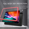 thumbnail image 4 of GoldCherry for iPad Pro 11 Case, iPad Pro 11 Case 2020, Shock-Resistant Drop-Proof and Shock-Resistant Hybrid Rugged case(with Built-in Stand), for iPad Pro 11 inch 2018/2020 Release Tablet(Red), 4 of 6