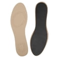 thumbnail image 4 of 2-Pack Breathable, Comfortable, & Activated Charcoal Latex Base for All Shoe Types - Size 43/44 Premium Cowhide Insoles Rawiri, 4 of 8