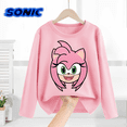 thumbnail image 2 of Camisetas estampadas de Sonics, cuello redondo, mangas largas, figuras de anime para niños, camisetas para niños, ropa de moda para niños y niñas con estampados, 2 of 5