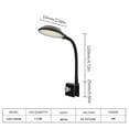 WINDLAND Aquarium LED Clamp Light 360Degree Flexible to Adjust