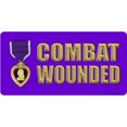 thumbnail image 1 of Combat Blessé Photo License Plaque, 1 of 1