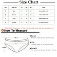 thumbnail image 2 of Ohufall Mens Underwear Men's Sexy Underwear Printed Mesh Perspective Low Waist Sexy Briefs Underwear Clearance, 2 of 4