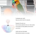 thumbnail image 4 of Nido para pájaros con ventosa, nido para pájaros cálido y portátil, Cama para pájaros de Felpa, cómoda y universal, cama para pájaros con ventosa para pájaros, Loros,, 4 of 7