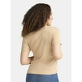 thumbnail image 3 of Cactus and Pearl Women's Blame It On Retrograde Graphic Tee, Sizes XXS-2XL, 3 of 5