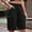 Black, variant on Njoeus Women's Casual Cargo Bermuda Shorts Relaxed Loose Fit Twill Cargo Short for Women Casual Elastic Waist Outdoor Work Shorts Pockets