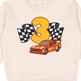 thumbnail image 3 of Inktastic Number Three Race Car Toddler Sweatshirt, 3 of 4
