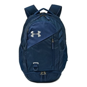 Under Armour Hustle 4.0 Unisex Adult Backpack Academy Blue Silver