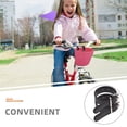 thumbnail image 3 of SKISUNO 4pcs Kids Bike Streamers Bike Basket Straps Secure Attachment Black For Fun Rides, 3 of 8