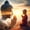 12x12 inch, variant on Diamond Painting Kits for Adults Buddha and Monk's Twilight Meditation Mind Full Drill DIY Diamond Art for Adults Beginners Picture Art Crystal Painting for Home Wall Decor