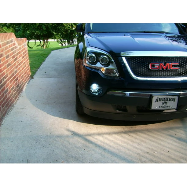 For 20072012 GMC Acadia Angel Eye Fog Lamps Driving Lights Kit