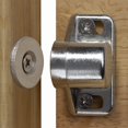 thumbnail image 1 of Cierre magnético para puerta de gabinete Keenkee, 2 piezas, color plata, 1 of 6
