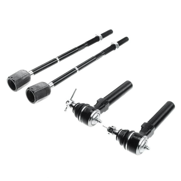 A-Premium 4Pcs Front Inner Outer Tie Rod End Kit Compatible with Ford Mustang 1994-2004