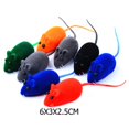 thumbnail image 5 of Peggybuy Pet Kitten Toy Flocking Mouse Realistic Sound Plush Rubber Interactive Toy, 5 of 5