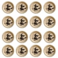 thumbnail image 2 of Tuvgenk Disposable Paper Plates 7 Inch 16 Count with Witch Silhouette Print, Halloween Party Tableware for Spooky Themed Celebrations and Gatherings, 2 of 6
