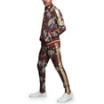 thumbnail image 2 of G-Style USA Men's Royal Floral Tiger Track Suit Set, Up to 5X, 2 of 6