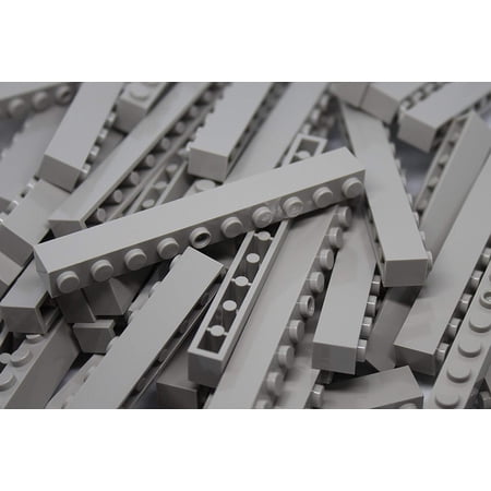IMEX 1x10 Stud Light Gray Interlocking Building Bricks 50 Pack Compatible With All Major Brands price history on PriceWatchPro