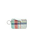 thumbnail image 4 of Vera Bradley Women's Recycled Cotton Zip ID Case Pastel Plaid, 4 of 5