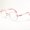 +1.5, variant on Women Rhinestone Unframed Reading Glasses Lightweight Edge Cutting Design Daily Readers for Home Office Travel
