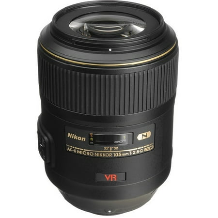 Nikon 105mm f/2.8G ED-IF AF-S VR Micro-Nikkor Lens