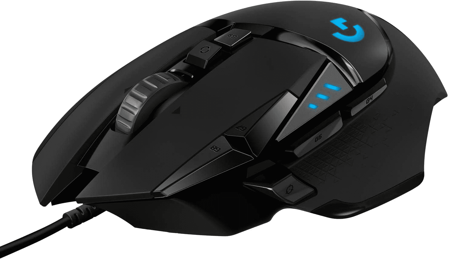 Mouse Gamer Logitech G502 Hero K/DA Edtion, RGB, 25600DPI, 11 Botoes,  Branco e Preto, 910-006096