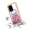 thumbnail image 3 of Bemz Samsung Galaxy S20+ Plus, 6.7 inch Liquid Case: Chrome TPU Quicksand Waterfall Glitter Cover with Atom Wipe - Dreamcatcher, 3 of 4