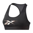 thumbnail image 1 of Reebok Womens Hero Racer Sports Bra black XS, 1 of 2