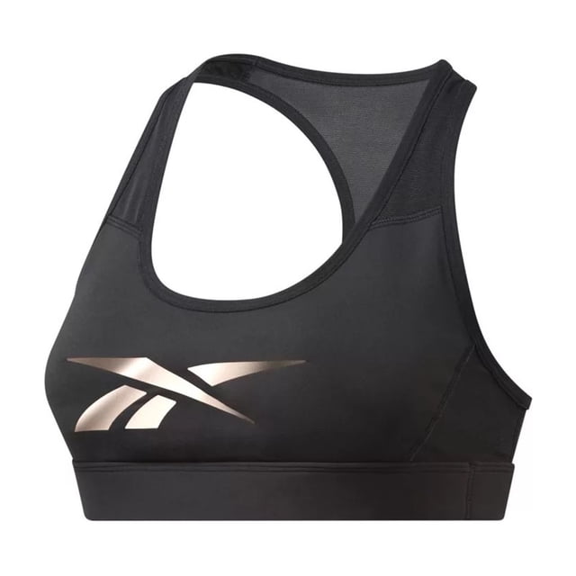 Reebok Womens Hero Racer Sports Bra black XS
