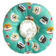 thumbnail image 3 of CAROOTU Adjustable Cat Recovery Collar Soft Plush Elizabethan Collar with Movable Buckle Protective Cone After Surgery for Dogs, 3 of 6