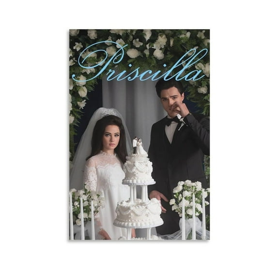 Priscilla Movie Poster Room Decor Poster Wall Painting for Living Room Home Wall Poster Canvas Art Poster And Wall Art Picture Print Modern Family Bedroom Decor Posters