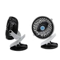 thumbnail image 3 of Matsuzay Mini ventilador portátil de 360 ​​° con clip USB recargable en el escritorio, enfriador de viaje, azul y negro Electrodomésticos Azul Matsuzay HA023943-02, 3 of 4