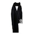 thumbnail image 3 of Tapp Collections Premium Pashmina Shawl Wrap Scarf - Black, 3 of 4