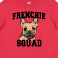 thumbnail image 4 of Inktastic Cute French Bulldog  Frenchie Squad Boys or Girls Baby T-Shirt, 4 of 5