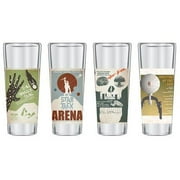 Star Trek: The Original Series Fine Art Shot Glasses Set #5: Set of 4 by Entertainment Earth