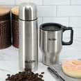 thumbnail image 5 of Mr. Coffee Javelin 2 Piece Thermal Bottle and Travel Mug Set in Silver, 5 of 5