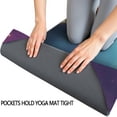 thumbnail image 3 of Colorful Tie Dye Nebula Pattern Hot Yoga Mat Towel Non Slip for Hot Yoga - Quick-Drying Yoga Mat Cover with 4 Corner Pockets with Travel Bag - Hot Yoga Towel Non Slip 74"x26", 3 of 6
