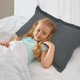 thumbnail image 3 of Fundas de Almohada PiccoCasa Doble Cepillado Microfibra 2 Paquetes Gris Reina 51 cm x 76 cm, 3 of 6