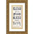thumbnail image 1 of Shamp, Cindy 17x32 Gold Ornate Wood Framed with Double Matting Museum Art Print Titled - Bless, 1 of 4