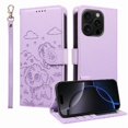 thumbnail image 1 of Funda Cartera GANGXUN con Diseño de Perrito en Relieve para iPhone 16 Pro , Protección 360° con Ranuras y Correa Desmontable, 1 of 6