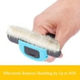 thumbnail image 4 of Pet Grooming Brush Deshedding Tool for Cats Dogs Effectively Reduces Shedding Blue, 4 of 6