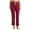 BURGUNDY, variant on Womens Modal Pajama Pants, Soft Lounge Sleep Pants with Pockets Long Pj Bottoms (BLACK, L)