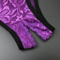 thumbnail image 4 of Eashery Women's Underpants Panties Low Waist Lace Briefs *2PCS Multi-color One Size, 4 of 5