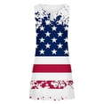 thumbnail image 4 of SMihono Robe d'Été pour Femmes Grande Taille Mode pour Femmes Imprimée Confortable Ample Sans Manches Décontractée Hauts Robe, 4 of 4