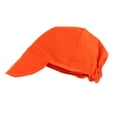 thumbnail image 5 of BAOSITY Welding Cap Hard Liner Fireproof Breathable Elastic Dustproof Comfortable Welding Hat Welding Hat Headgear for Welder Orange, 5 of 8