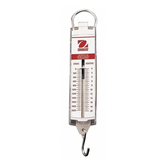 Ohaus Mechanical Spring Scale 11.25 lb./50 N Capacity 8008-PN
