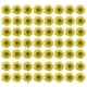 thumbnail image 1 of 60 piezas de margaritas secas en relieve con diseño floral de resina para hacer joyas, velas, jabón, jarrones, pegatinas, libros, manualidades, decoración floral, 1 of 5