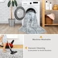 thumbnail image 5 of Mandala 8x10 Rug - Ultra Soft Traditional Area Rug for Bedroom, Living Room & Office | Non-Slip Machine Washable Rug Ideal for Indoor & Outdoor Use - Vintage Gray, 5 of 9