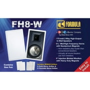 BIC America Formula Serie 8-Inch 175-Watt 2-Way In-Wall Speakers