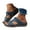 Blue, variant on Women's Arch Support Wedges Sandals Slip on Platform Beach Slides Memory Foam Recovery Shoes