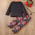 thumbnail image 5 of UAYOTSE Toddler Boys Dinosaur 2 Piece Outfit Long Sleeve Shirt All Over Print Pants Fall Winter Playwear Size 4-5 Years, 5 of 8